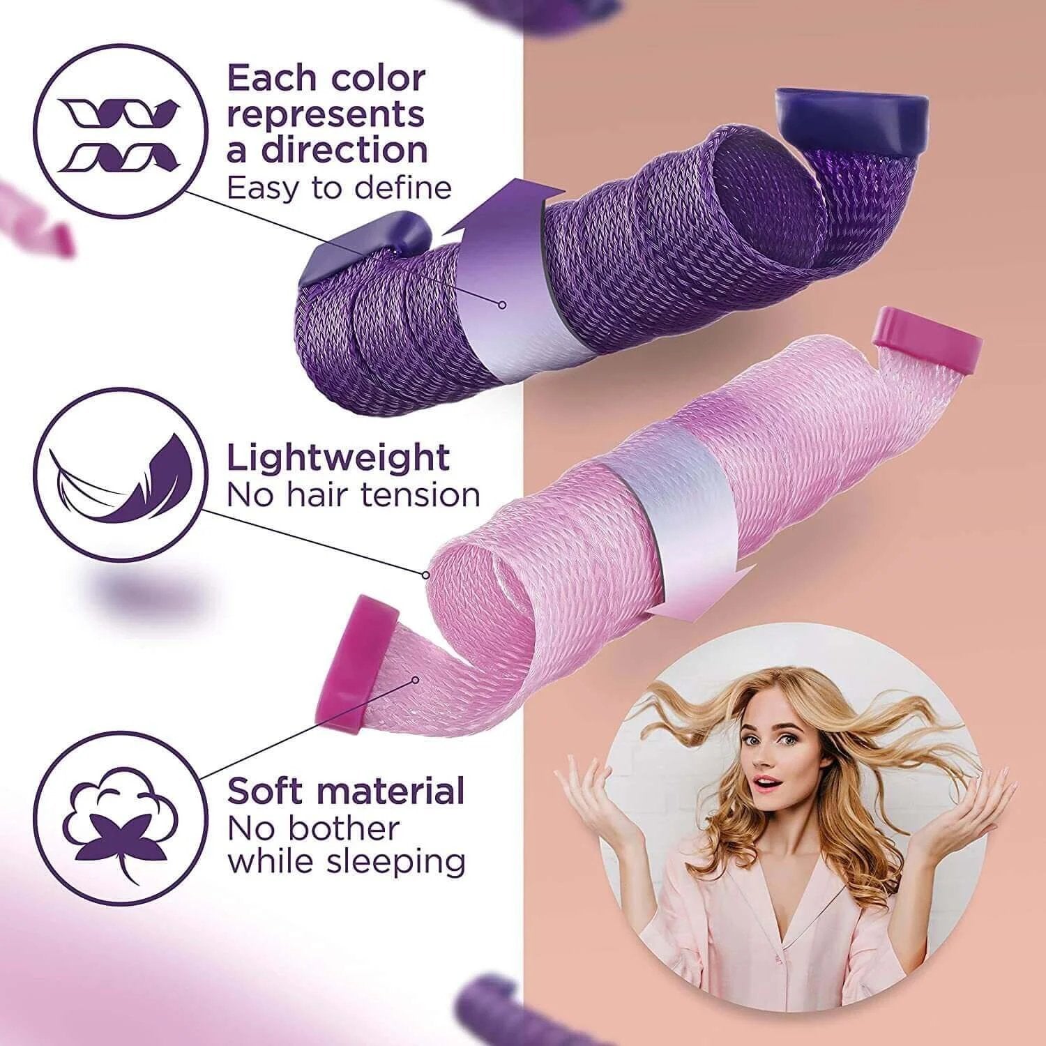 Ondula™ Soft Curls | Schonendes Styling für wunderschöne Ergebnisse - 12 Satz