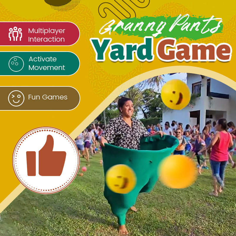 FunBounce™ | Outdoor-Fangspiel mit Riesenhose für Gruppenspaß