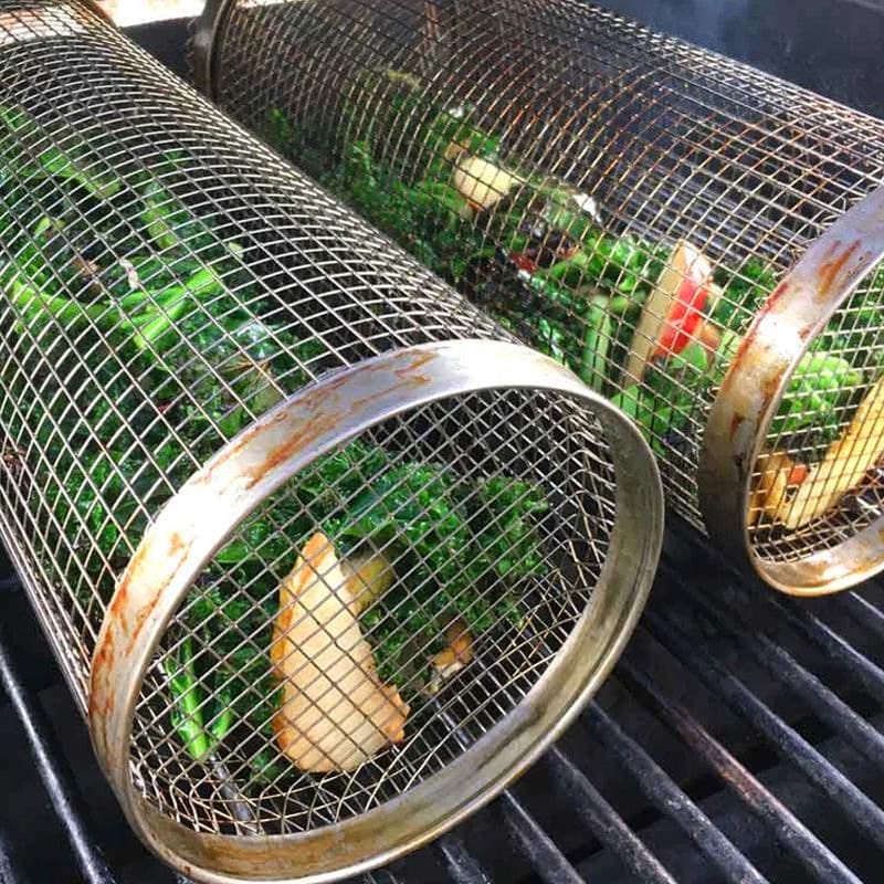 GrillMaster™ | Der drehbare Grillkorb für gleichmäßigen Genuss - 1+1 Gratis