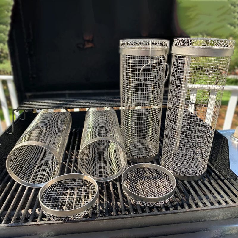 GrillMaster™ | Der drehbare Grillkorb für gleichmäßigen Genuss - 1+1 Gratis