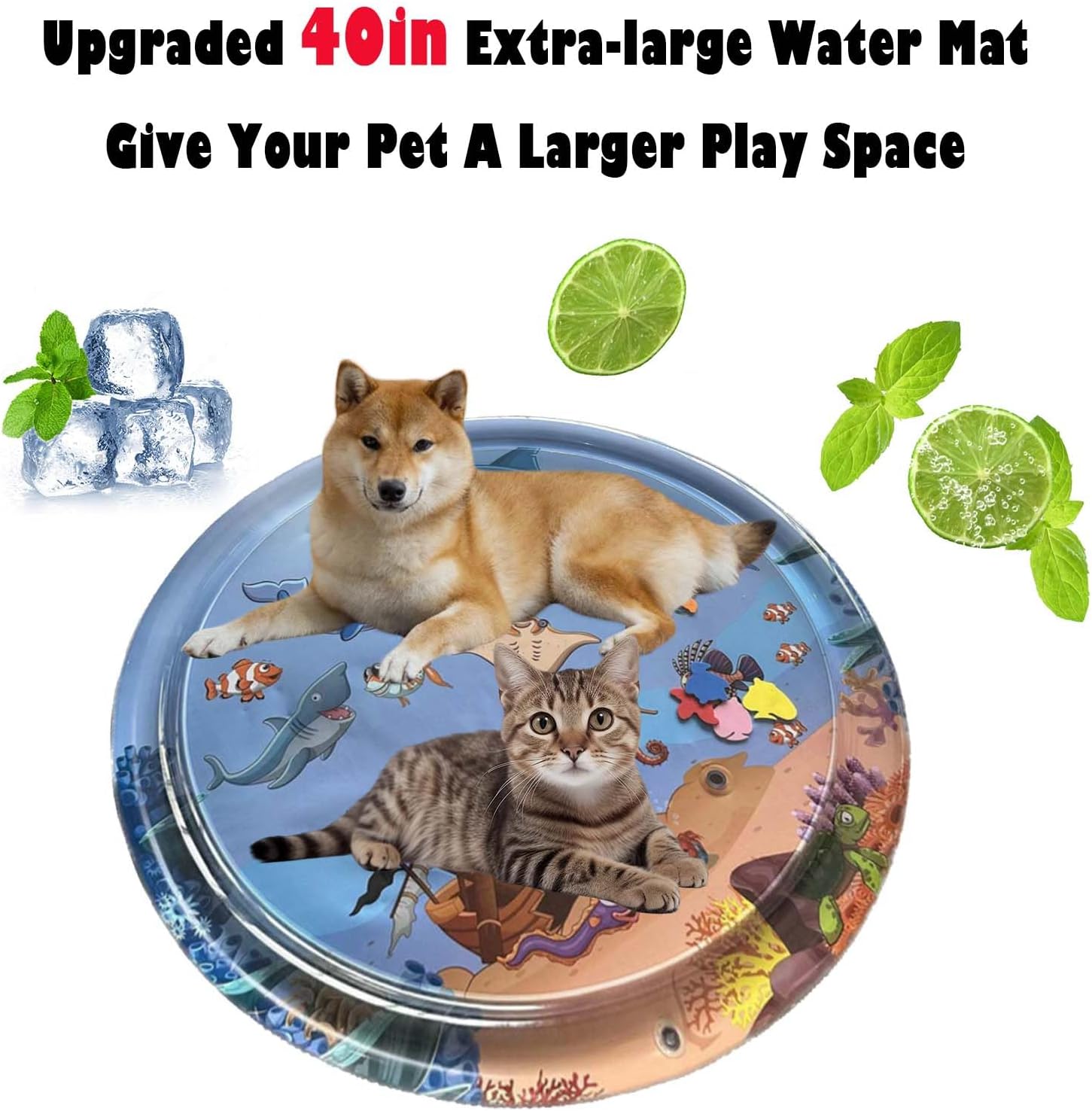 OceanSquish™ | Wasserbett für Haustiere - 1+1 GRATIS
