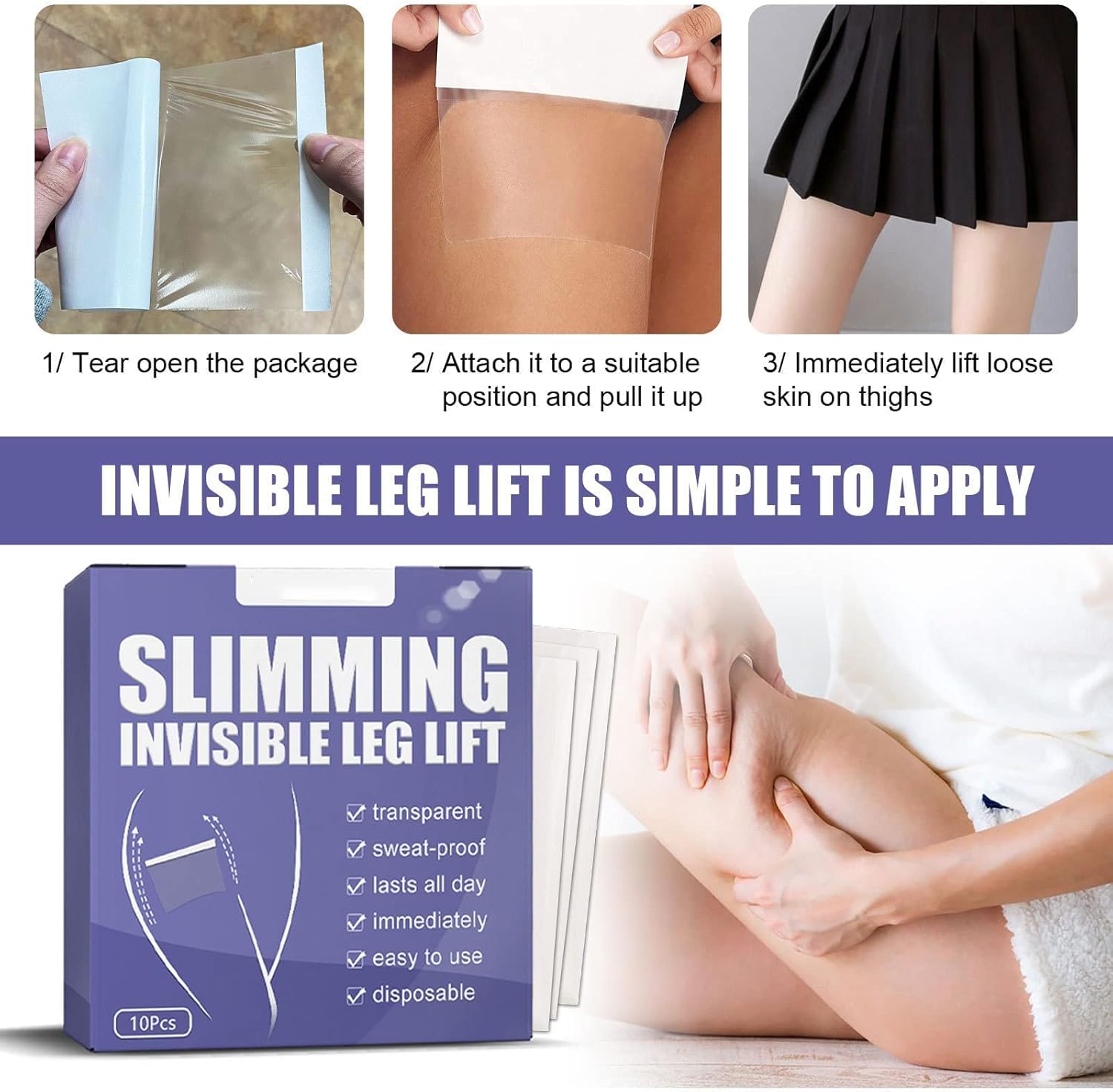 StraffBein™ | Sofortige Straffung & Glättung für deine Beine - 1+1 GRATIS