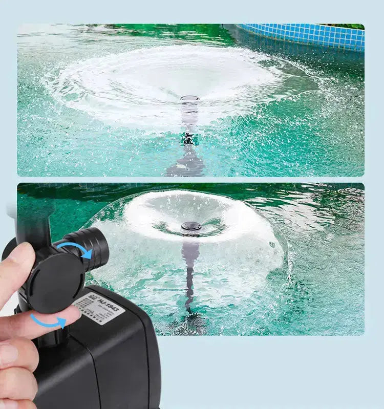 AquaFlow™ – Die smarte Pumpe für stilvolle Wasserspiele