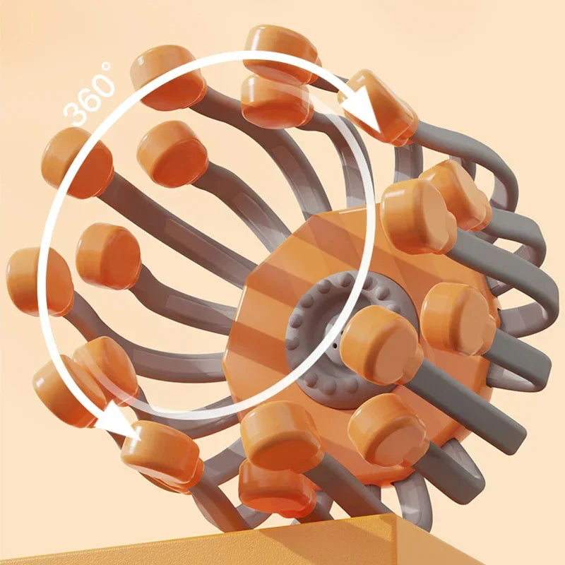 VibraGlow™ Kopfmassagegeräts | Tiefenentspannung & natürliche Regeneration