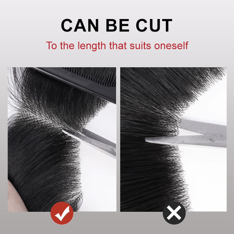 VoluMen™ HairPatch | Herren-Haarteil für den Scheitelbereich Direkte Beleuchtung
